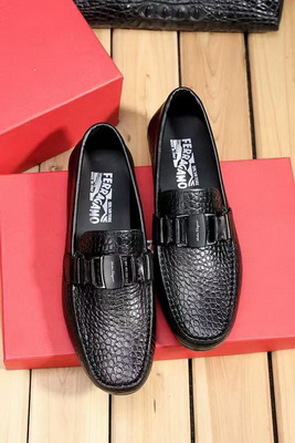 Salvatore Ferragamo Business Casual Men Shoes--051
